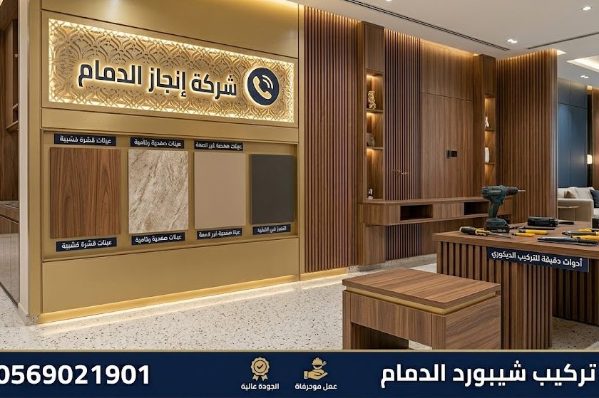 فني تركيب شيبورد الدمام